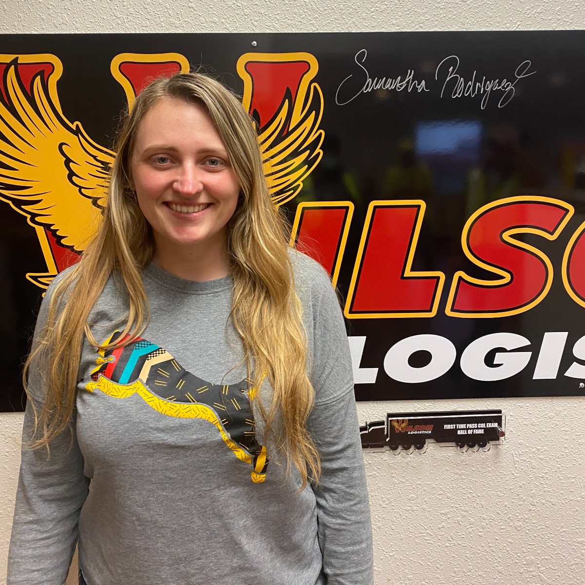 WilsonDriven's tweet photo. Congratulations to Samantha Rodriguez on receiving her Class A CDL on her first attempt! We are excited to have you a part of our team. Congrats to coach, Latasha Turner for the training. Welcome to the family!
#WilsonLogistics #WLFamily #Trucking #TruckDriver #PaidCDLTraining https://t.co/6fJ5YueLJU