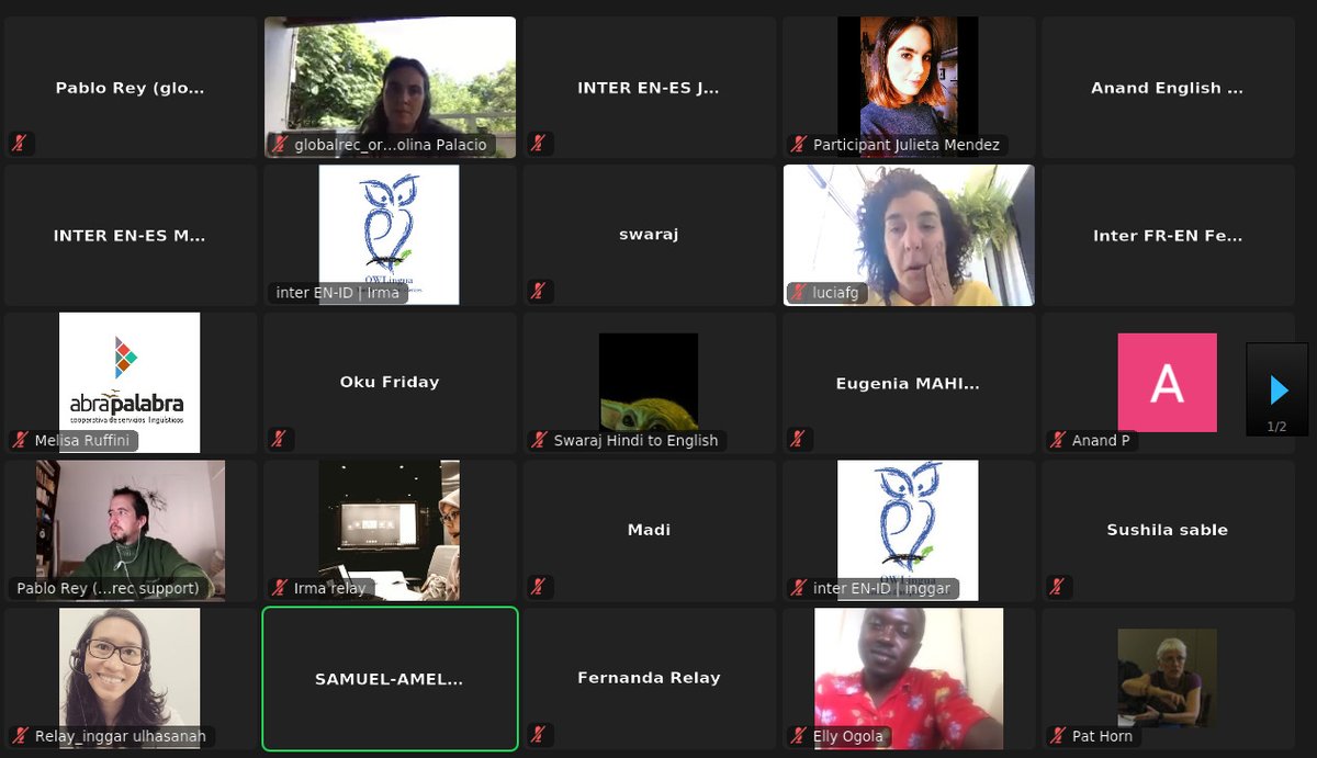 globalrec_org's tweet photo. This week we had our Advisory Committee meeting where we discussed details of the writing of our new constitution! Several #WastePickers' organizations across the world attended and discussions were live-translated in English, Spanish, French, Bangla, Bahasa and Hindi! #globalrec https://t.co/INVHuxfVbA