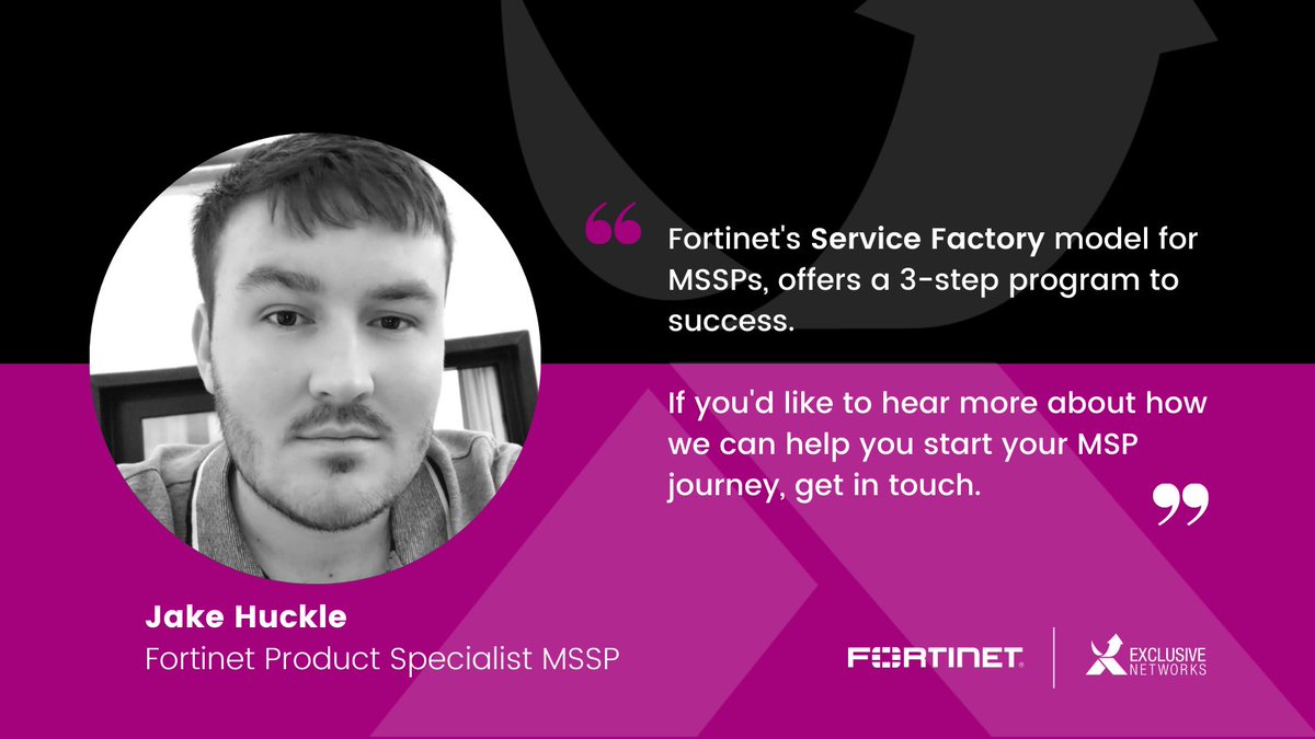 sarahjduce's tweet photo. Talk to the #exclusivelyfortinet MSP team about the three phases to best-in-class managed security services.   https://t.co/KjDCCqvzMo https://t.co/huMCCQd3lG