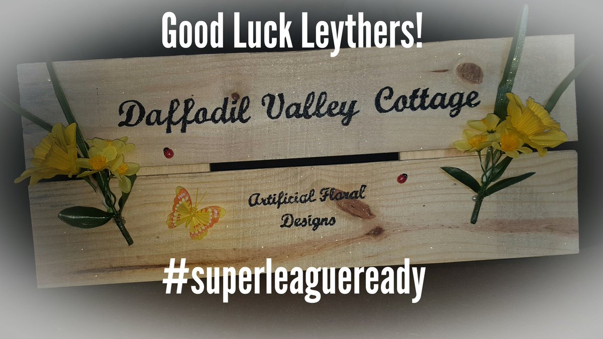 zenozzy1970's tweet photo. Good luck tonight @LeighCenturions 
You CAN do it! https://t.co/hekuoAI3pc