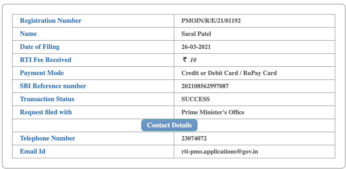 SaralPatel's tweet photo. Have filed an RTI with PMO seeking more details of the claims made by #PMModi during his visit to #Bangladesh today.

I am very curious to know, under which Indian law was he arrested and which jail was he lodged at during his arrest, aren't you? 🤔😊

#LieLikeModi https://t.co/uvTMRjccq7