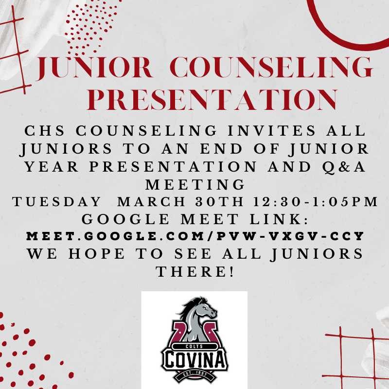 Covina High Counseling tweet media