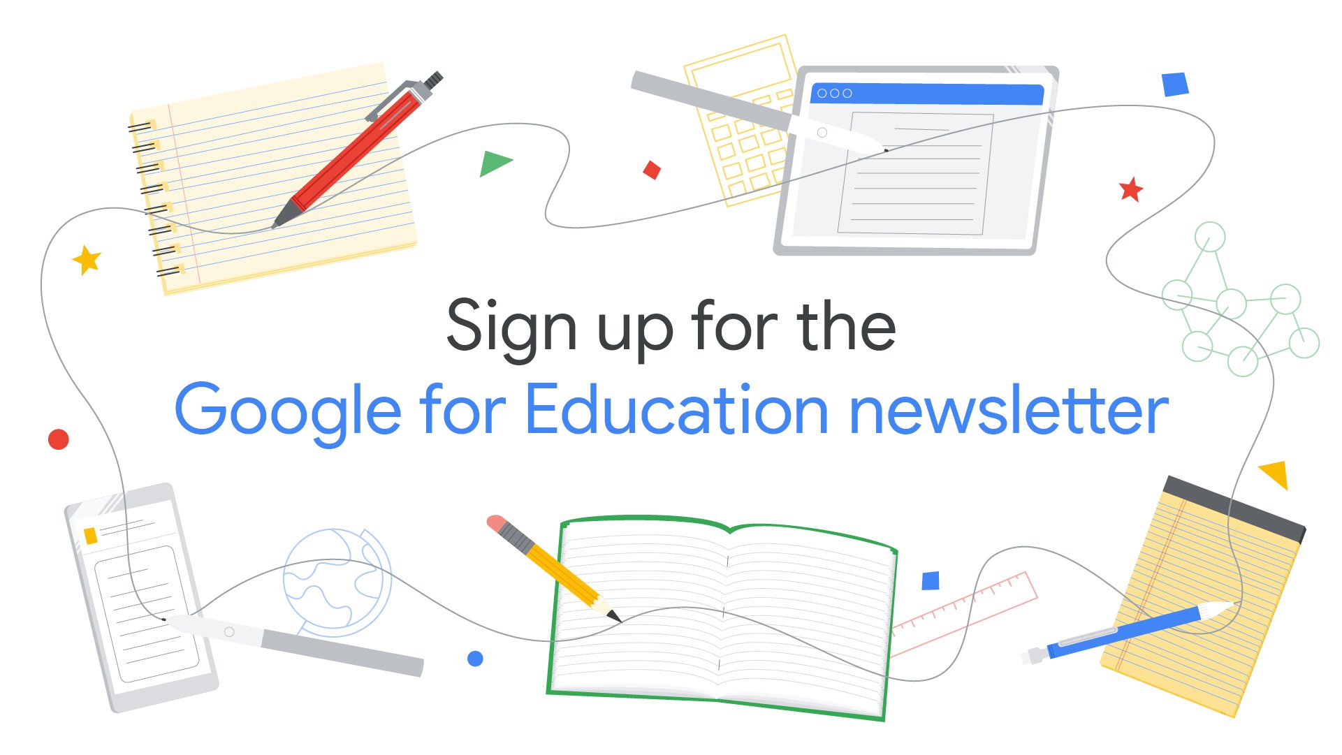 Google For Education You Ve Got Mail Sign Up For Our Newsletter And Receive Googleedu Product Updates And News Delivered Straight To Your Inbox T Co Baldnkler4 T Co w4eex8lc