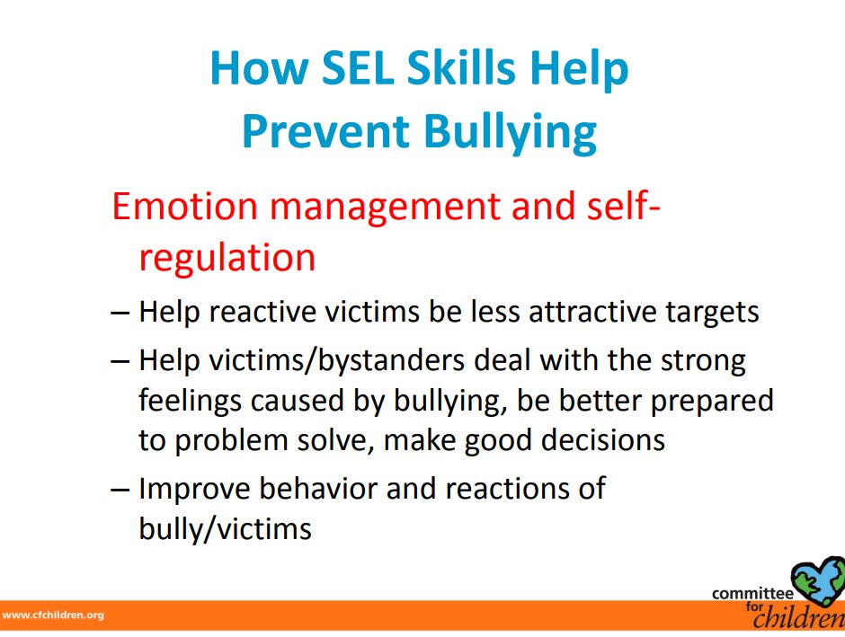 TLashone's tweet photo. SEL and Bullying: Whats the Connection? @GCS_SEL_Office #SELDay https://t.co/QwlTyj9aKH