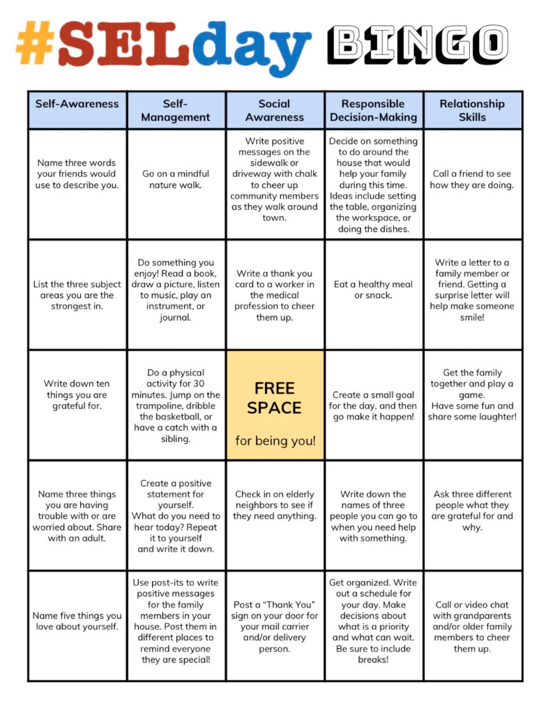 LincolnSchoolSW's tweet photo. Happy International #SELDay! Here are some fun activities to help us celebrate!!! https://t.co/oif9Ru4oAb