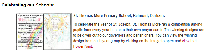 StTMBelmont's tweet photo. Well done to the winners of our Year of St Joseph Prayer Card Competition. Their designs have been posted on the @dioceseHN website. As always, we are so proud of our amazing children. #lifefully
https://t.co/cG8DGFpANV https://t.co/TzpYwwYNnT