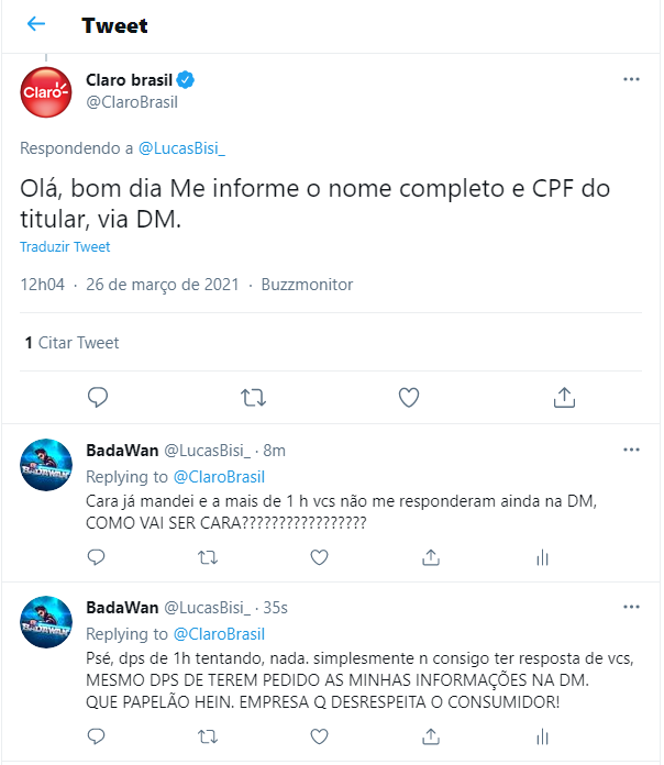 LucasBisi_'s tweet photo. @ClaroBrasil QUE VERGONHA! EMPRESA QUE DESRESPEITA O CONSUMIDOR!!! https://t.co/eCvHL9Ud2X