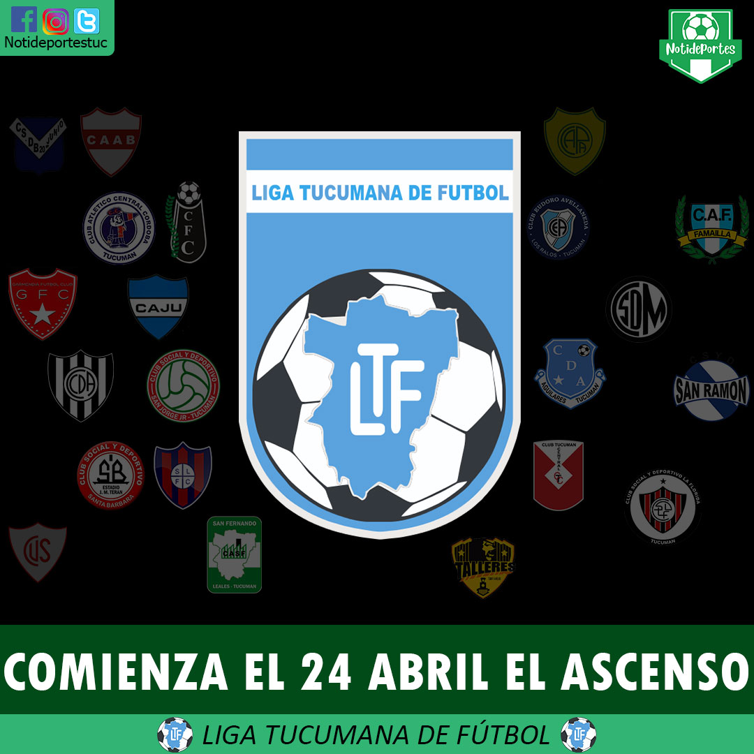 Notideportestuc's tweet photo. ¡En busca de la gloria ascendente! ⚽️
El #ascenso ya tiene fecha. Así lo determinó la #LigaTucumanaDeFutbol. ¿#SanFernando y #ConcepcionFC jugarán en el torneo en esta #temporada2021?🤔 https://t.co/A70vcQZ25t