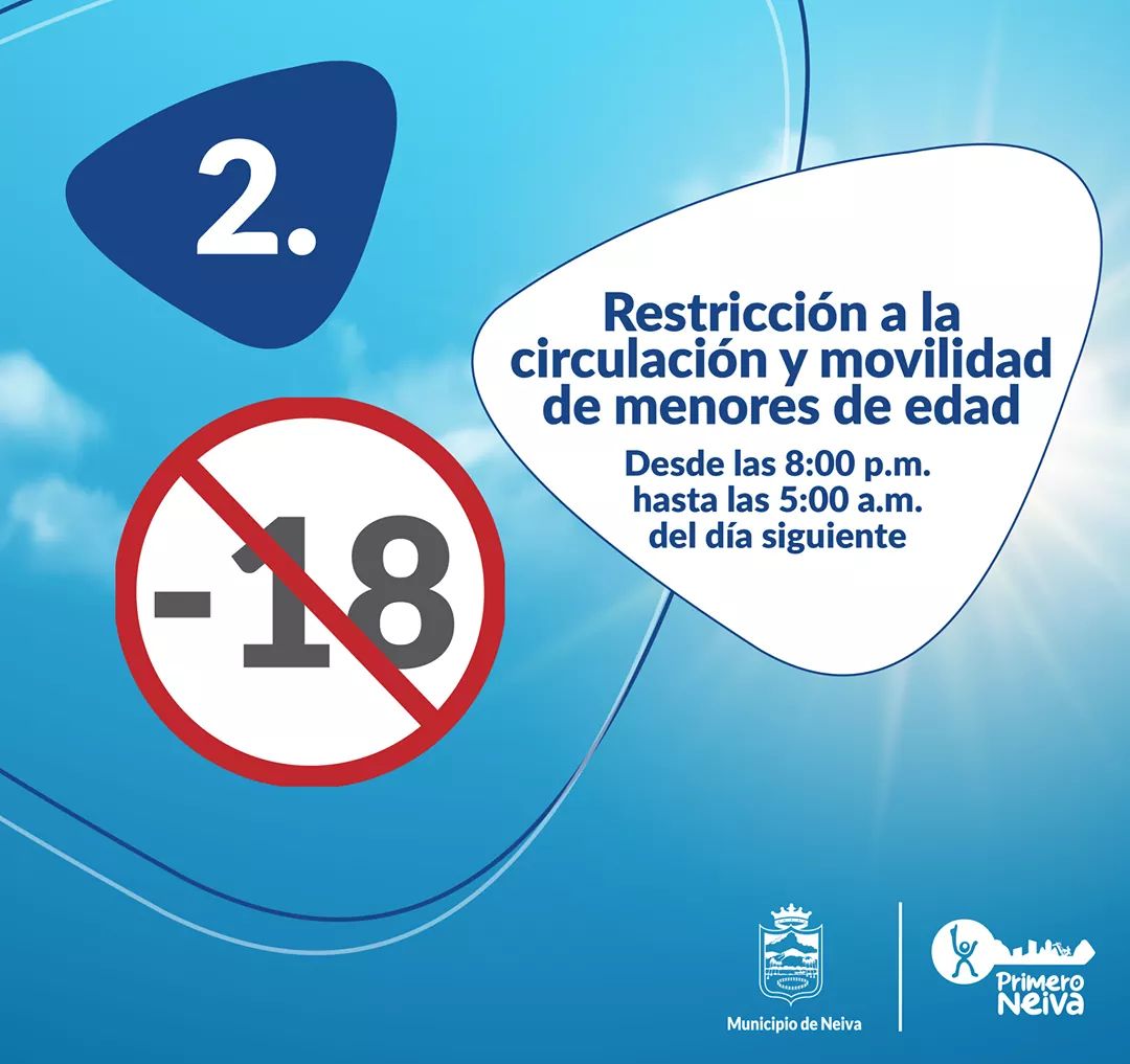 RadioUnoNeiva's tweet photo. #ATENCIÓN 🛑 La alcaldía de Neiva confirmó la implementación de nuevas medidas que van del 26 al 29 de marzo. Pasa las imágenes y mira las restricciones. 

#neiva #neivanos #neivayork #semanamayor #semanasanta #medidaspreventivas #LaCariñosaNeiva #huila https://t.co/ylskbB8SYz