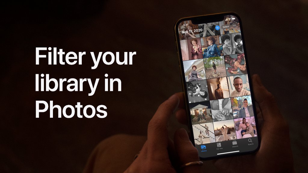 AppleSupport's tweet image. 🤩 Find the photos you edited for sharing
🎬 Find videos in an album full of photos
❤️ See your favorites inside each album

Here’s how to filter an album in Photos for iPhone and iPad.