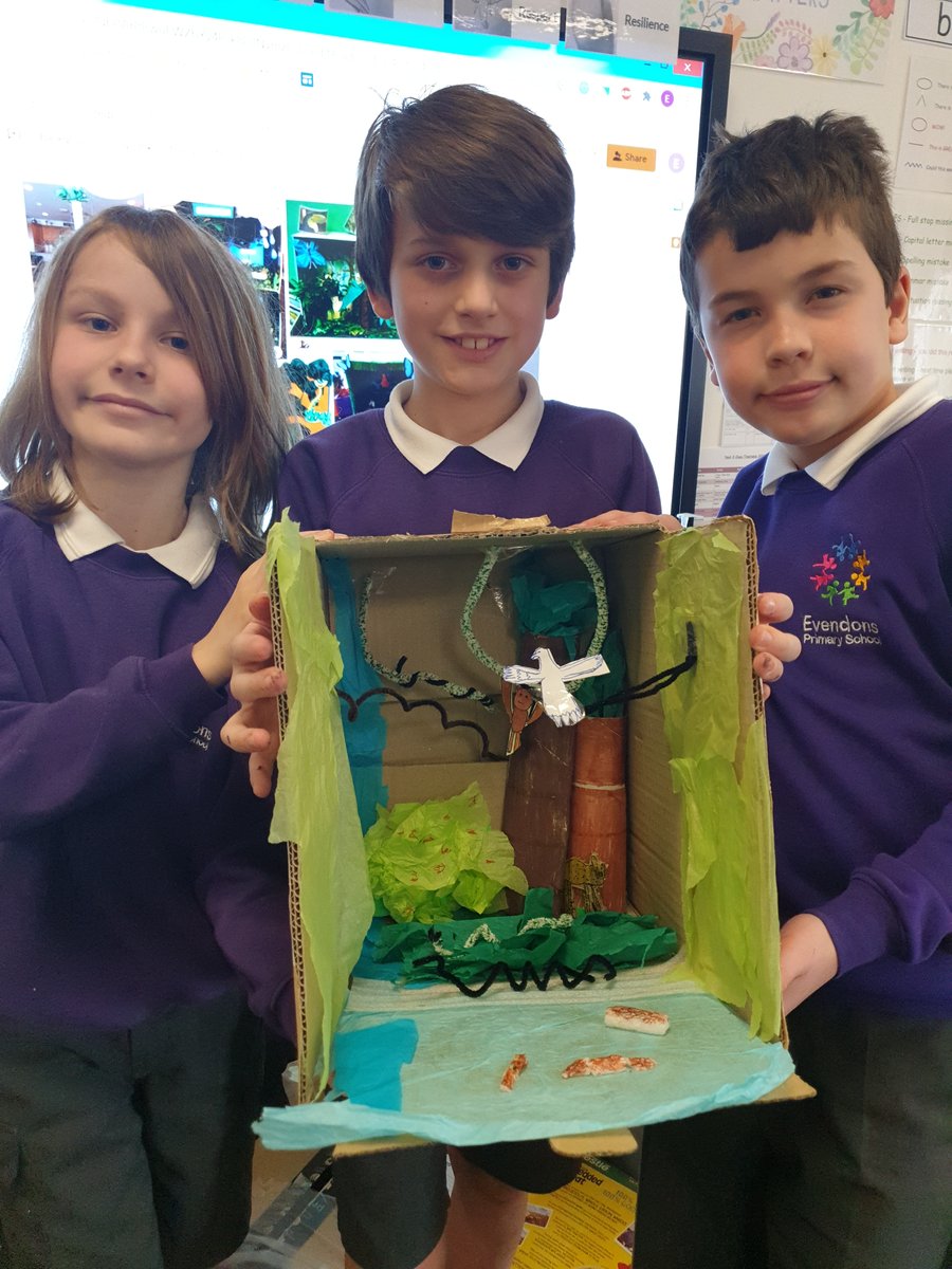 Evendons's tweet photo. Year 4 have been designing and creating a rainforest habitat diorama this afternoon. They have been showcasing their fantastic knowledge of the layers of the rainforest as well as the animals and plants within it. π
π¦π¦₯π·π¦ππΏ
#STEMflash #designtechnology https://t.co/6ywO9ijW3R