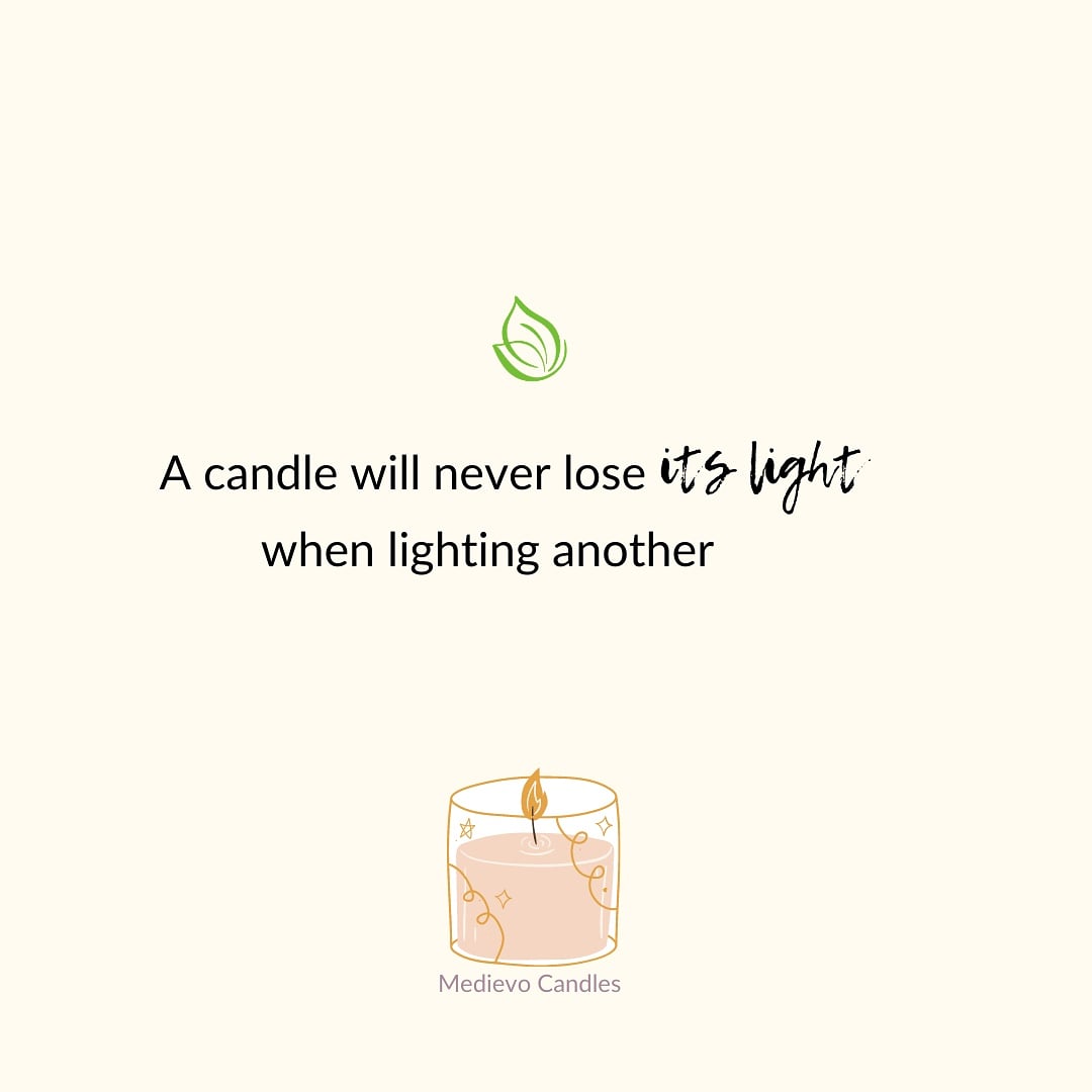 ✨Enlighten each other. Empowered women empower each other. Happiness is not lost if shared.

✨Tag your friend in the comments and share something to cheer her up today. 

#medievocandles #medievoaromas
#empoweringwomen #womenbusinessowners #handmadecandles #homefragrance