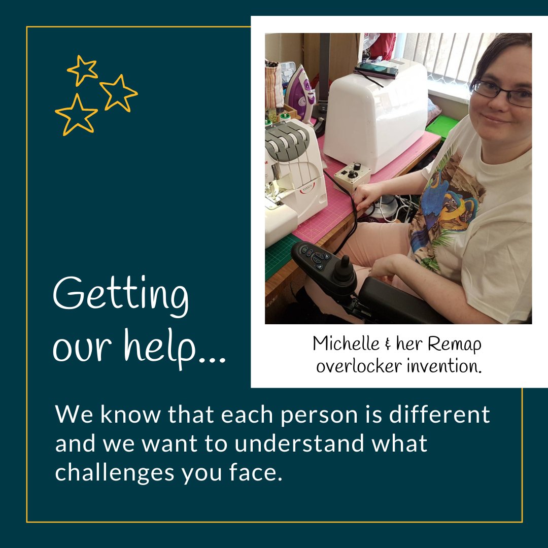 RemapUK's tweet photo. At Remap, we're all about making things possible. 

We design and custom-make equipment to help disabled people live more independent lives and enjoy the things they want to do.

To get our help, visit: https://t.co/j88TK2ZeEv https://t.co/vIsvxnYD4e