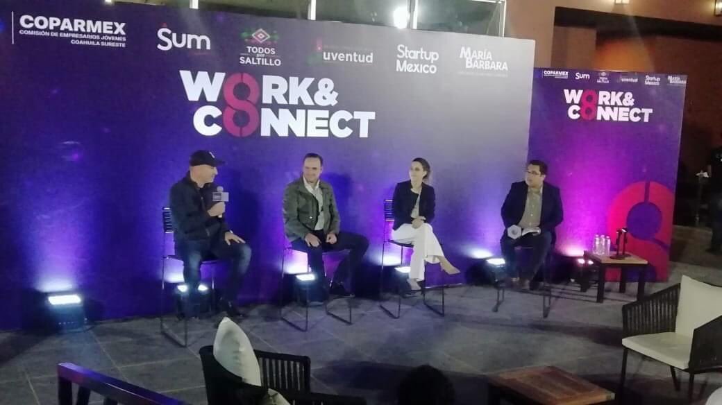 CoparmexSalt's tweet photo. #JóvenesCoparmex Gracias por acompañarnos en Work&amp;Connect, estamos seguros que es tiempo de los jóvenes. 🤝

#Saltillo un excelente lugar para emprender 💪 https://t.co/2va7NBUAI6