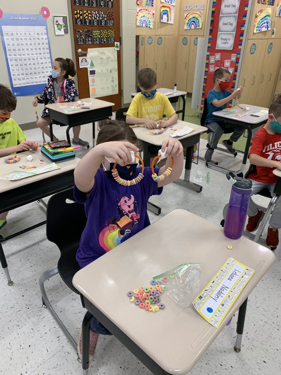MrsSerfass's tweet photo. We ended our rainbow week with a STEM challenge to create a rainbow with the materials provided. Check out some of our colorful creations! 🌈🐾#ECstrong #RainbowConnection #STEM @OJRSDEC @OJRSD https://t.co/lP4m9K94Tl