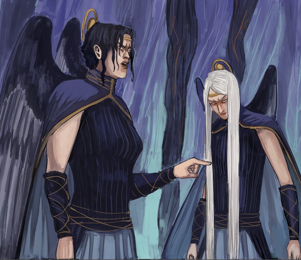 I just started finishing the new chapter, this one have a total of 47 panels to paint, jeez 😩
#webcomic #WEBTOONCANVAS
