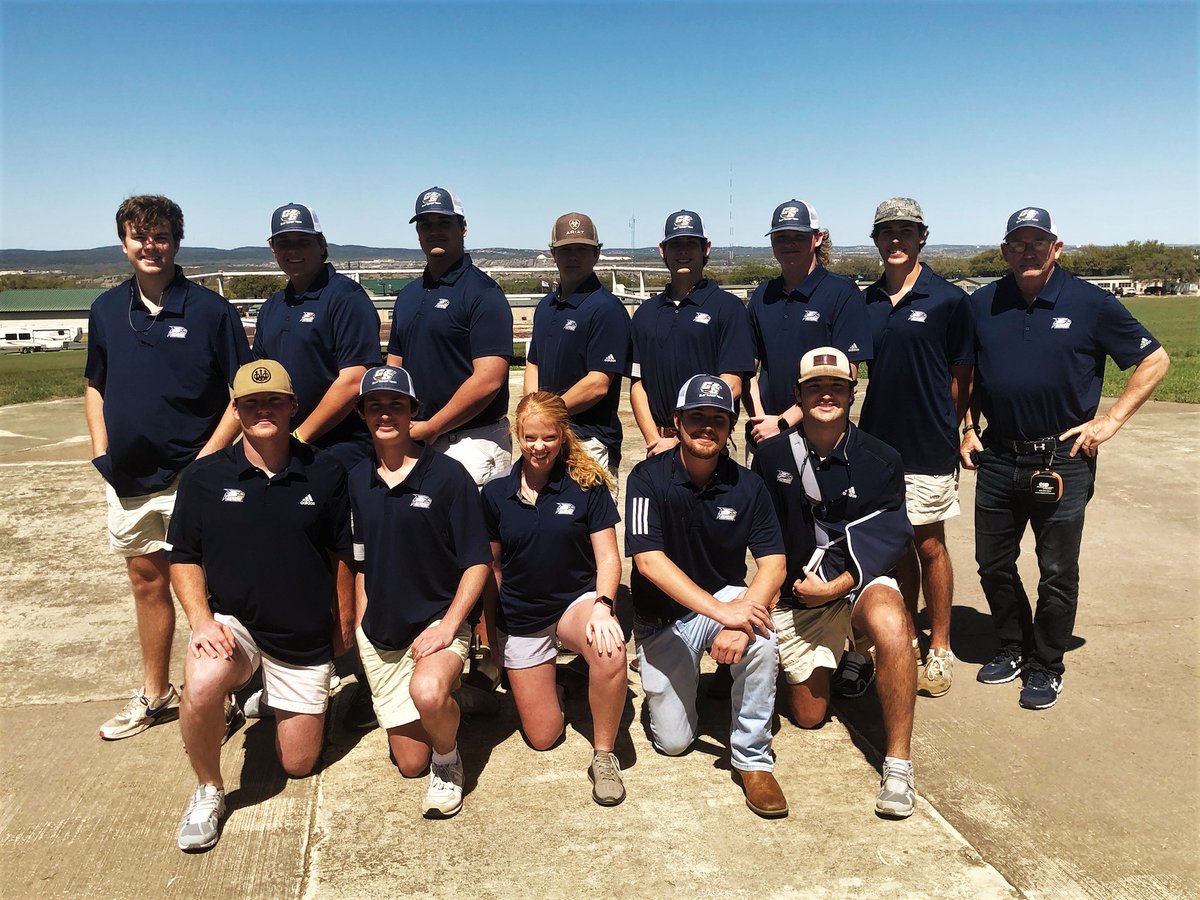 WingClayNation's tweet image. Georgia Southern Clay Target Team shooting in it's 1st ACUI National Collegiate Clay Target Championship in San Antonio.  Good chance at a Divisional National Championship...GATA Eagles!  49 Universities competing - Just under 600 student/athletes.