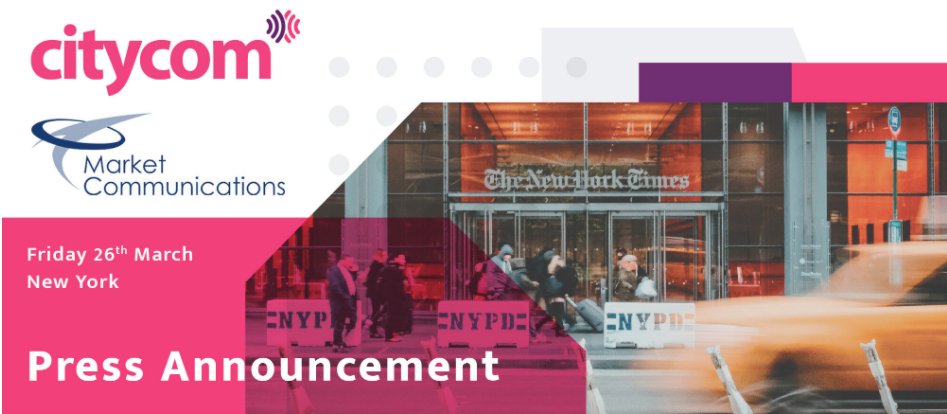 CitycomSolution's tweet image. Citycom &amp;amp; Market Communications is delighted to announce a new and exciting partnership with Cloud9 Technologies. 

Learn more at citycomsolutions.com/press-announce…

#CitycomSolutions #MarketCommunications #Cloud9Technologies #Partnership #PressRelease