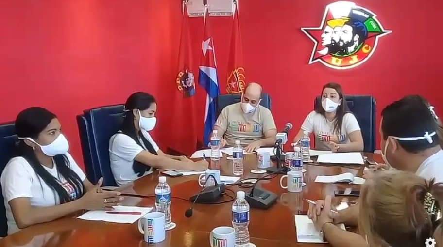 Hoy se anunciaron las actividades que estaremos desarrollando por los aniversarios de la <a href="/UJCdeCuba/">UJC de Cuba</a> y la <a href="/OPJMCuba/">OPJM Cuba</a>... Las actividades están diseñadas bajo el estricto cumplimiento de los protocolos sanitarios y medidas aprobadas para enfrentar la COVID-19. #CubaViva <a href="/DiazCanelB/">Miguel Díaz-Canel Bermúdez</a>