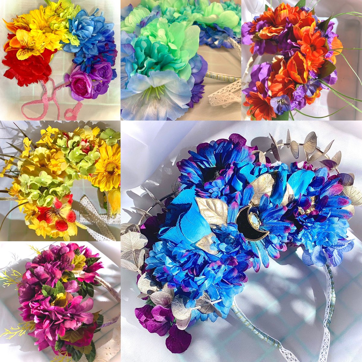 FayeAndFell's tweet photo. New in my @FayeAndFell @Etsy shop! #etsyartist #handmade #flowercrown #festival #crown 10AM(PDT) 🌸🌈 

Are you ready for Festival Season? If so, which one!!!!????? 💃✨💃✨🥰 https://t.co/FMLRN60kQG