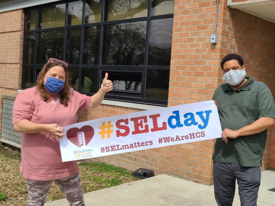 Phillips is One School...One Team!
#SELDay 
#SELMatters
#WeAreHCS