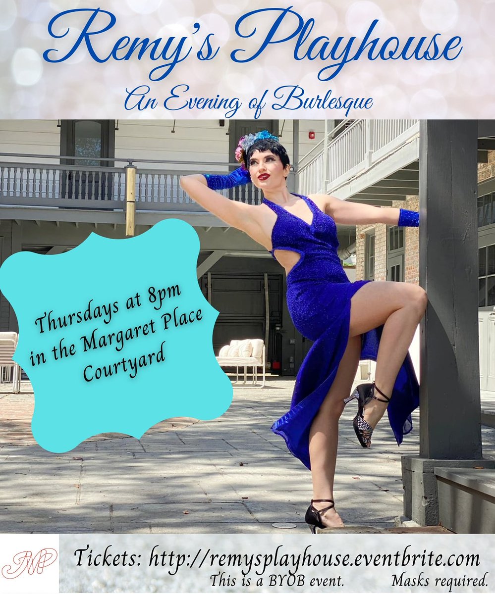 RemyDee504's tweet photo. I'M PRODUCING A WEEKLY OUTDOOR SHOW!
Starting April 8th, I'll be bringing some of the best New Orleans talent to the Margaret Place Hotel courtyard! This is a ticketed event, so reserve your seat today! https://t.co/zow5Stajlp