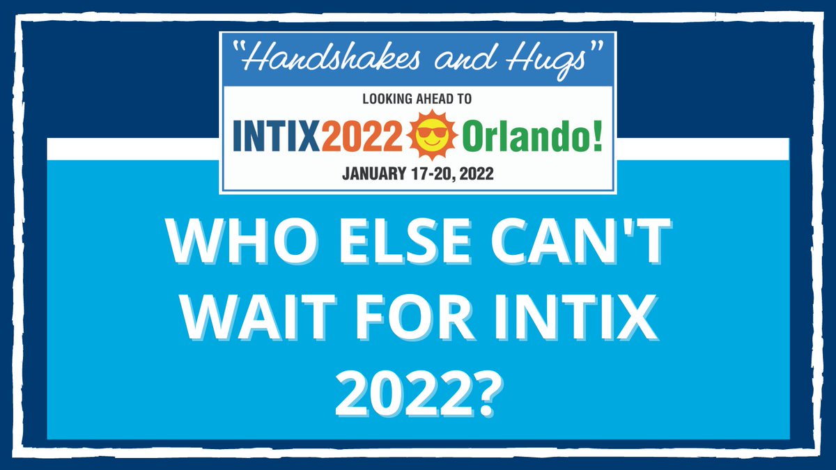 intixassoc's tweet photo. We're beyond excited for #INTIX2022 in #OrlandoFL! Only 298 days left, but who's counting? 😂
#Ticketing #LiveEvents #IndustryProfesionals #EntertainmentBusiness #NetworkingEvent #EntertainmentIndustry #EventProfs #TicketingProfs #Orlando https://t.co/Echi01TmBa