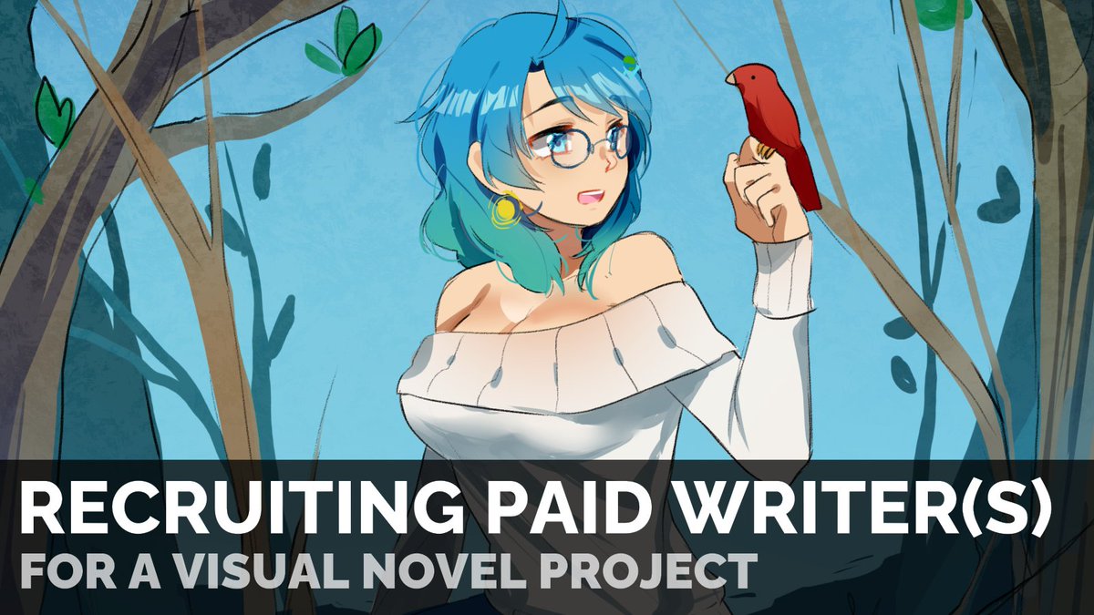🎺💖RTs would be appreciated!

I'm looking for a writer(s) that are interested in working on a slice-of-life/comedy/romance visual novel about SPACE GIRLS! (It's also PAID!)

If you're interested or know someone who is, check out THIS LINK → docs.google.com/document/d/1Fd…

THANK YOU!💖