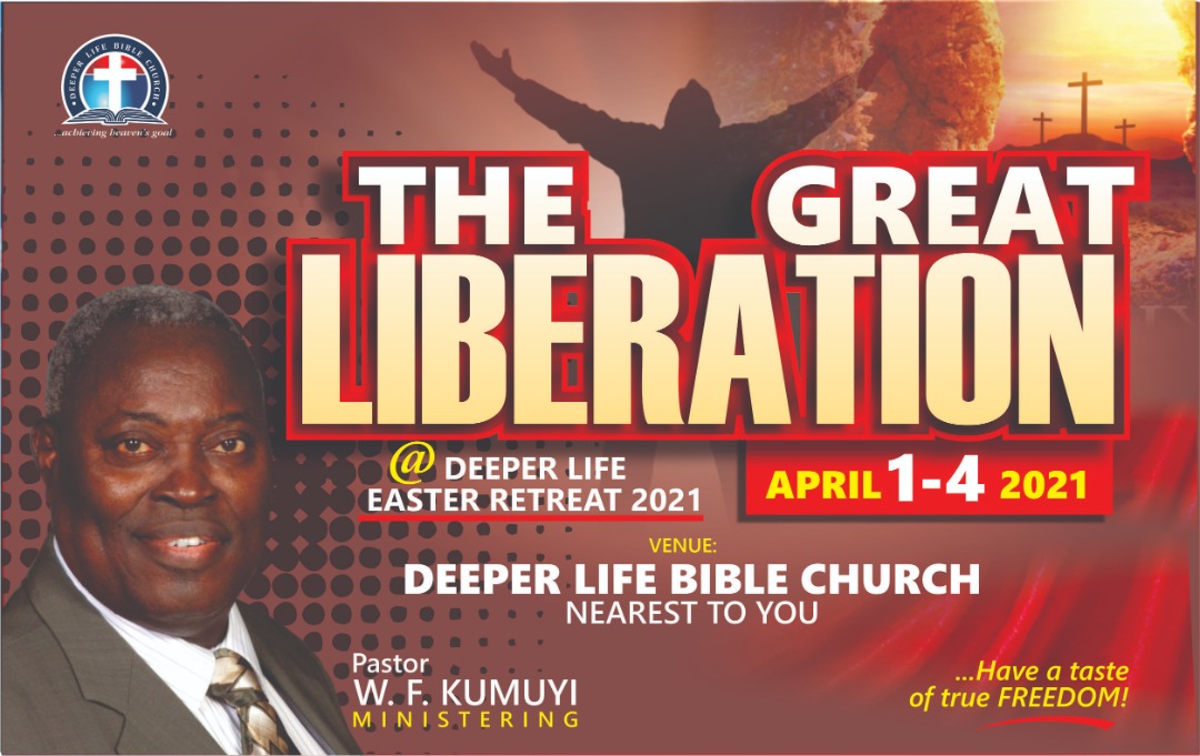 pastorwf_kumuyi's tweet photo. Are you ready? Jesus our Great Liberator is going to be there to set you free. I am just an instrument in His hands with all my co-pastors that will be ministering at this Retreat. Come and be freed indeed!  Bring along your family members &amp; friends. There is a location near you. https://t.co/FePRoS9WhZ