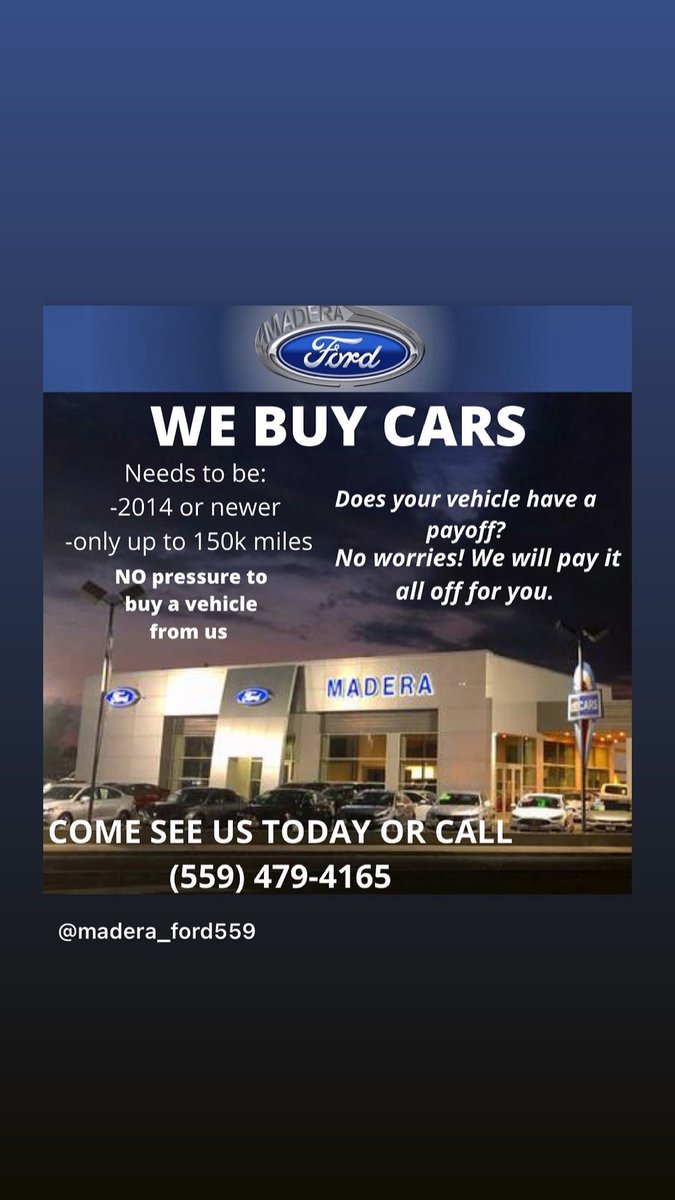 Madera Ford (@maderaford) on Twitter photo 