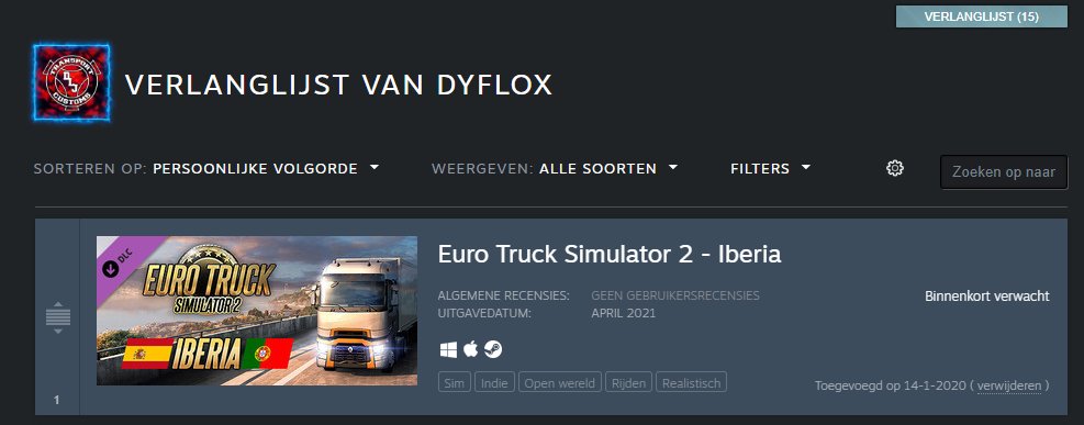 Dyflox's tweet photo. @SCSsoftware #ReadyForIberia Been waiting for it since 14/01/2020😅. Really looking forward to discover all of 🇪🇸 and 🇵🇹 in ETS2! https://t.co/rIXZaOsEAO