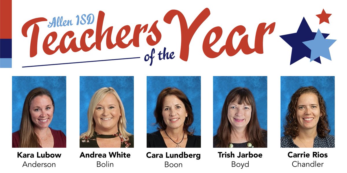 Help us celebrate the 2021 Campus Teachers of the Year! These 25 outstanding educators were selected by their peers for this special recognition. They inspire their students, support their colleagues, and make meaningful contributions to both their campus and Allen ISD.