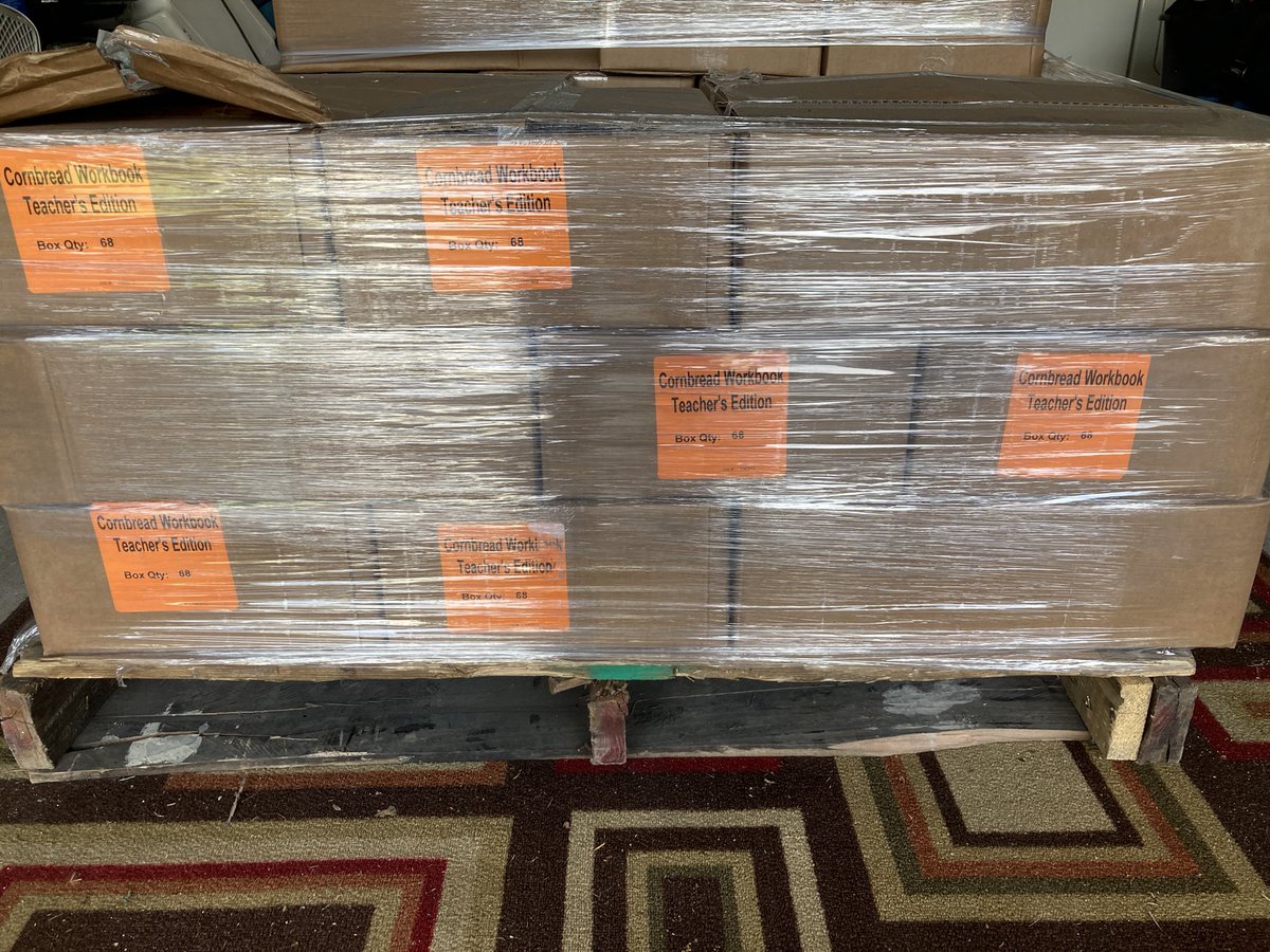 Vincethewriter's tweet photo. Just received a #Cornbreadseries book shipment. They are about to find a place in homes of children in Michigan. #chapterbookseries #literacy #elementary #principal https://t.co/OPLXSdmsvx