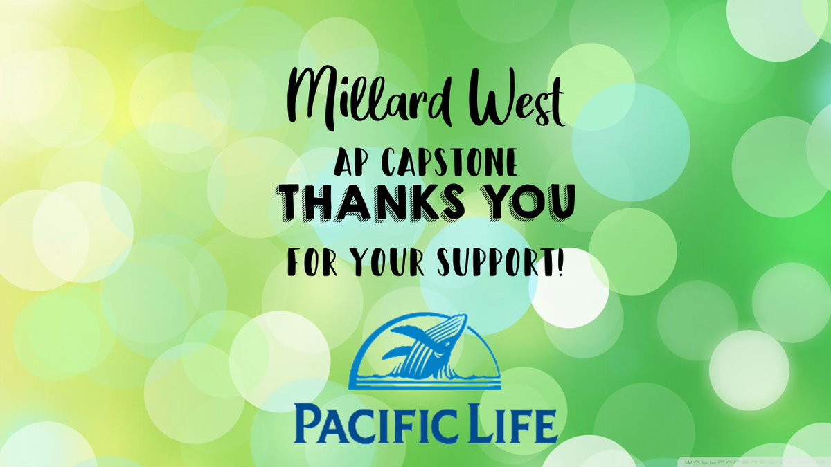 CapstoneAp's tweet photo. So excited to have received the Pacific Life Foundation 3T' of Education Grant to get our new program started! @pacificlife #PLGrants @MWHSWildcats @getiemann https://t.co/7hkyDSUISE