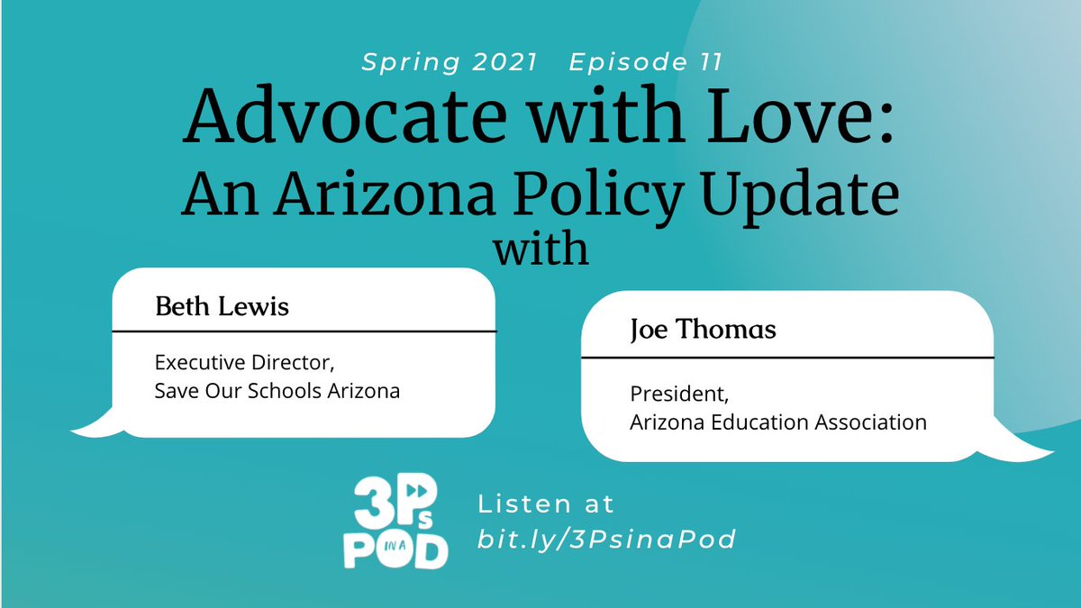azk12's tweet photo. We're talking about Prop 208 in this week's episode of #3PsinaPod, which is now live! Check it out at https://t.co/1Hiugi4Ex1 or on your favorite podcast app. #edpod #AZteachers https://t.co/r6cLBhjaeY