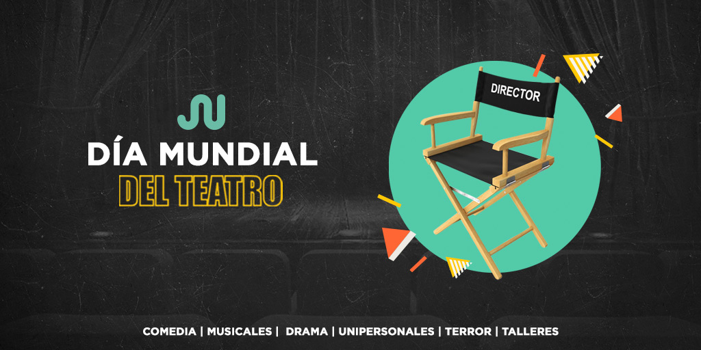 ¡El teatro está de fiesta! 🎭

Clic para unirte a la celebración del #DíaMundialDelTeatro ► bit.ly/2NZos7O
.
.
.
<a href="/GiovanniCiccia/">Giovanni Ciccia</a> <a href="/JohannaSMiguel/">Johanna San Miguel</a> <a href="/britcultural/">Británico Cultural</a> <a href="/CindyD_Oficial/">Cindy Díaz</a> <a href="/paulvega_f/">paul vega</a> <a href="/miseliti/">Gisela Ponce de León</a> @bandadelchino <a href="/ElMiyashiro/">AldoMiyashiro</a> <a href="/gonzalomolina78/">Gonzalo Molina</a> <a href="/gonzalotorres/">Gonzalo Torres</a> <a href="/ChinaOrue29/">Stephany Orúe</a>