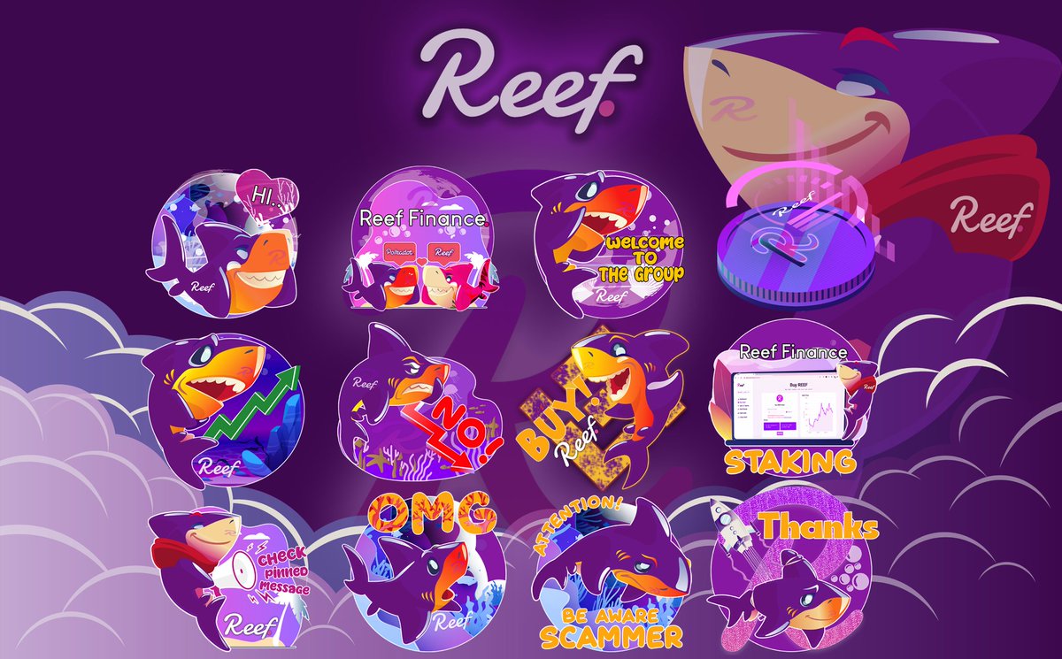 romixlos's tweet photo. As community of @ReefDeFi we proud be a part of #Reef
And thanks for team Reef Finance has made a competition #ReefStickerContest
Telegram Username :
@abahbr
Stickers Link : https://t.co/yycemsIhQY
#ReefStickerContest https://t.co/iqRfKkjI7c