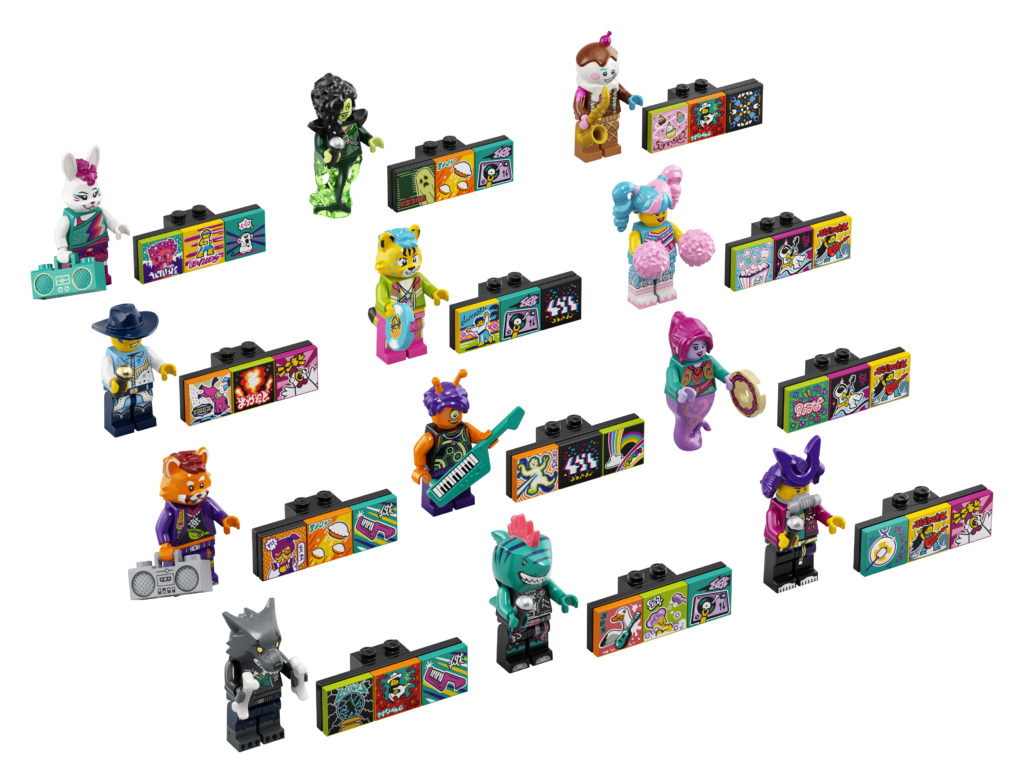 Guess what? The figures from LEGO's new VIDIYO theme have been added to #Swapfig. Find them in the Minifigures section.

What do you think of this theme?