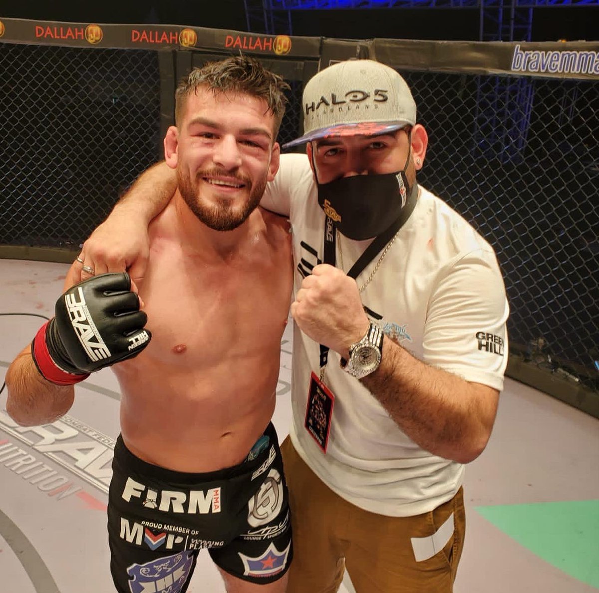 ShortyTorresMMA's tweet photo. We did it dad! @dtek03768046 and I miss you 💜🖤#TorresBrothers #WeCameALongWay #ChiTown #Dtek #ShortyG We Can, We Will, Together, We Are, #TeamShorty https://t.co/2gFUFioHLs