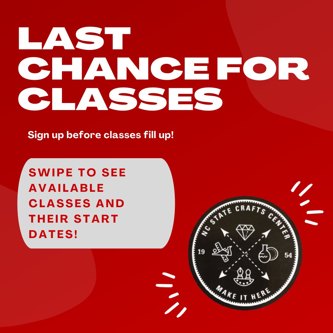 NC State Crafts Center tweet media