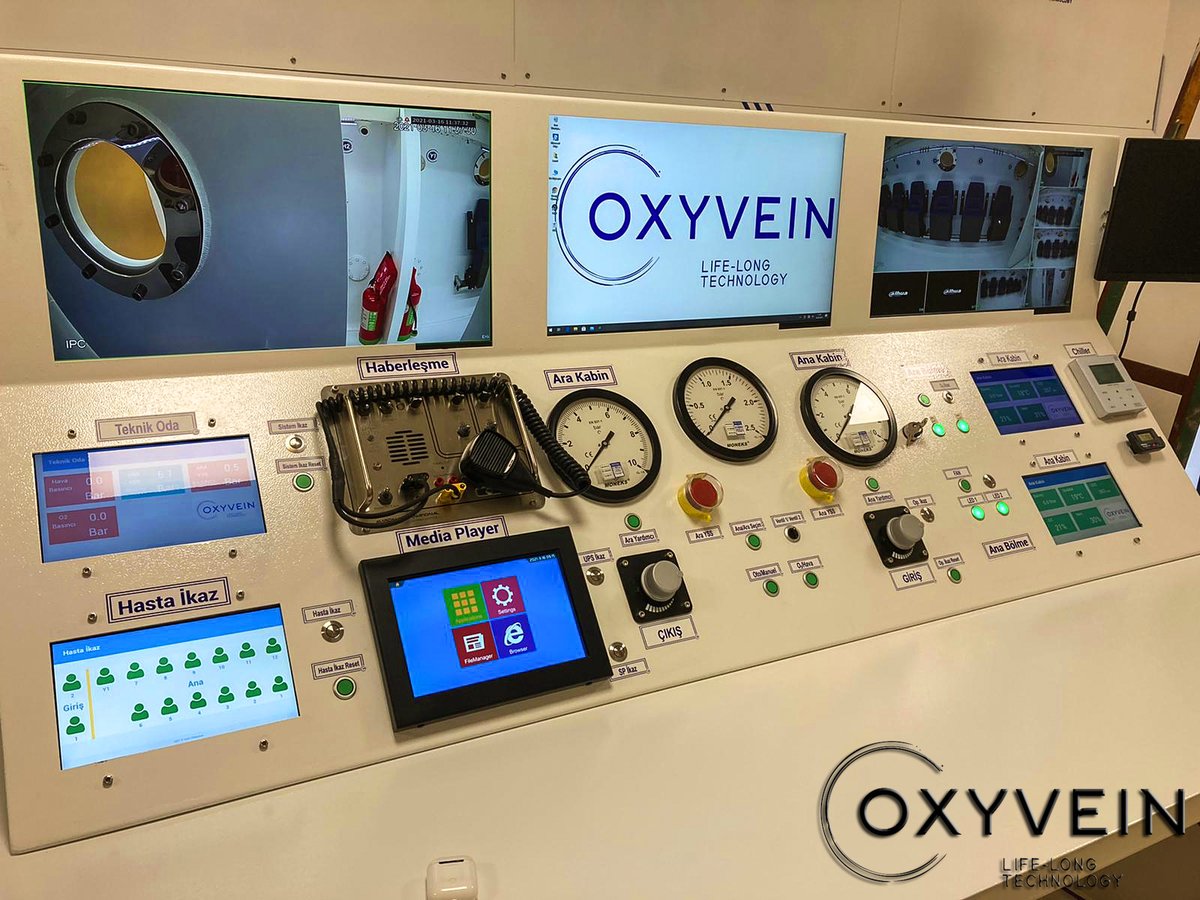 oxyvein's tweet photo. Installation and Acceptance Process of 12+2 Oxymulti Chamber - We have successfully installed and finished the acceptance process for Konya City Hospital. 

https://t.co/LBSF14Mlcn
#hyperbaric #oxygenchamber #multiplace #hyperbaricoxygenchamber #hiperbarik #HBOT https://t.co/4uwkxVD4BB