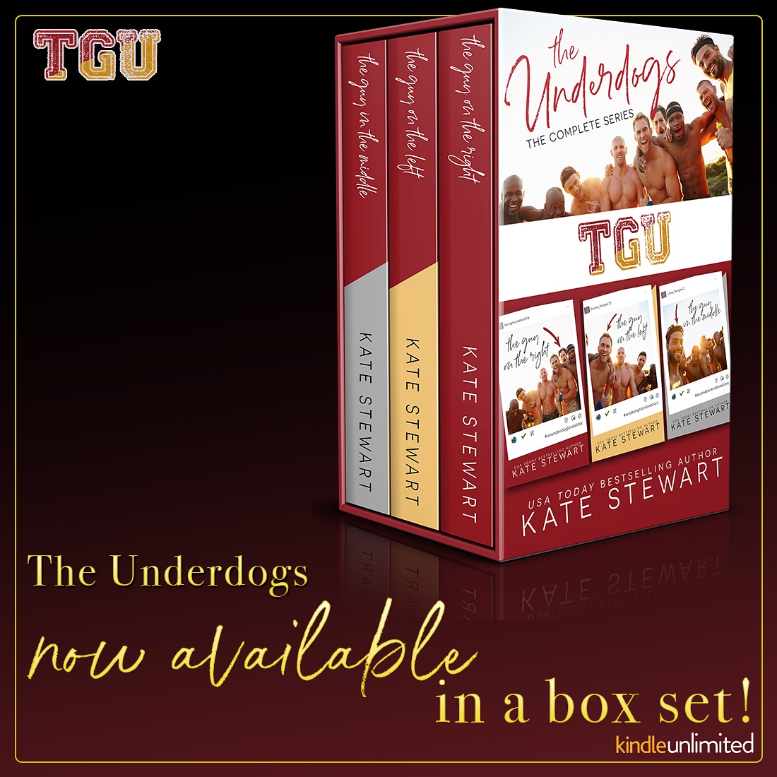 fsofdandj1's tweet photo. 🥁🏈🥊 NOW AVAILABLE 🥁🏈🥊

𝐓𝐡𝐞 𝐔𝐧𝐝𝐞𝐫𝐝𝐨𝐠𝐬 𝐂𝐨𝐦𝐩𝐥𝐞𝐭𝐞 𝐒𝐞𝐫𝐢𝐞𝐬 by @authorklstewart is $𝟑.𝟗𝟗 𝐟𝐨𝐫 𝐚 𝐥𝐢𝐦𝐢𝐭𝐞𝐝 𝐭𝐢𝐦𝐞 𝐨𝐧𝐥𝐲! 3 books for the price of 1!

#KindleUnlimited #laughoutloud #swoon #heat #heart #hea

Get Here: https://t.co/Us8db3uTdn https://t.co/pJYtZMV6vu