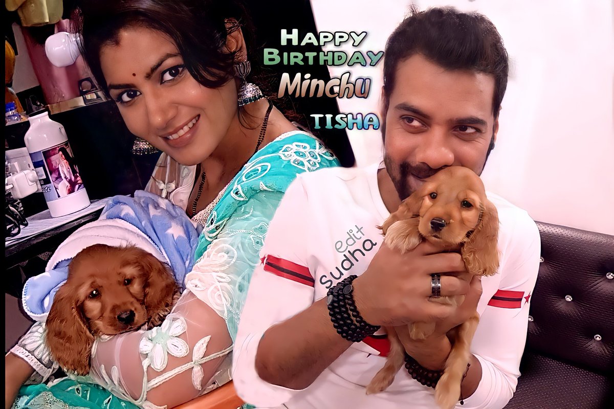 tishasudha's tweet photo. #HappyBirthday #Minchu 🐕🐕🐕💖💖💖 @suwatianand #MitaliBhabhikaMinchu #MitaliBhabhi #AbhiGya #Rockstar #Pragya #KumkumBhagya #SuwatiAnandi #ShabirAhluwalia #SritiJha #EditSudha #GoodNight #SweetDreams #TakeCare @SHABIRAHLUWALIA @sritianne @zeetv @teamshabira @Megha2513 @_bkumkum https://t.co/x1WTQXzopt