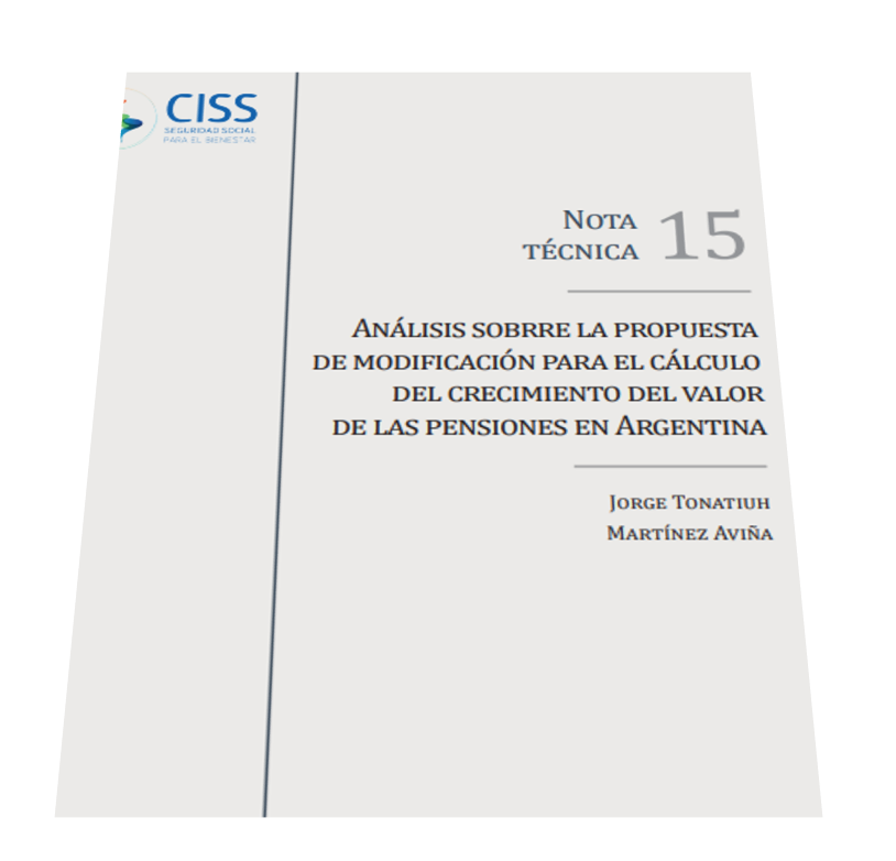 ciess_org's tweet photo. 🔵Nota técnica "Análisis sobre la propuesta de modificación para el cálculo del crecimiento del valor de las #pensiones en #Argentina" por Jorge Tonatiuh Martínez Aviña, editado por @CISS_org 

Velo aquí 👉 https://t.co/YOatUftzaw https://t.co/W1jYCNZnSS