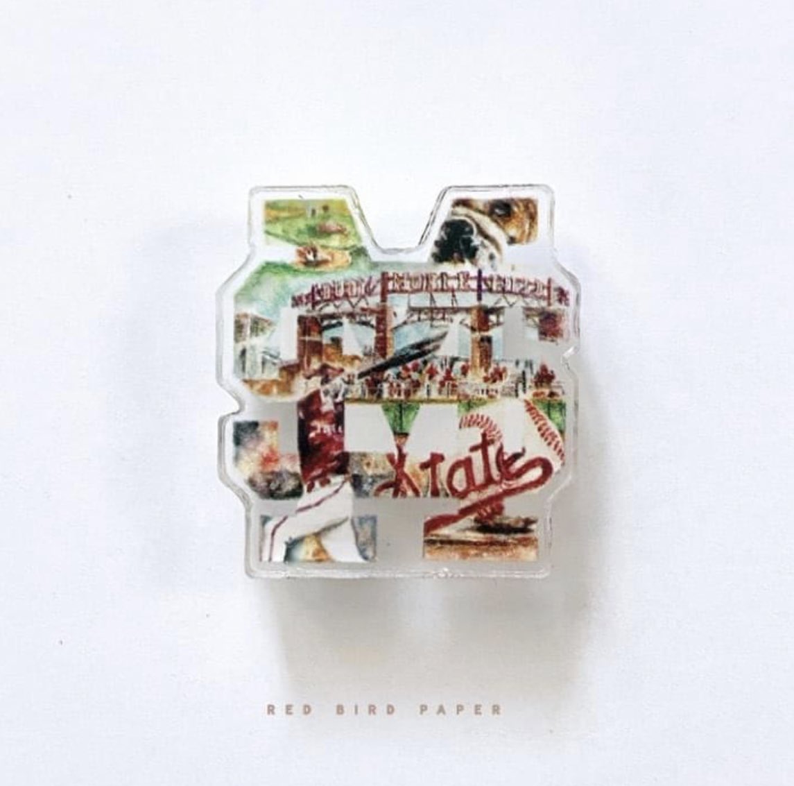 RedBirdPaper's tweet image. RBP acrylic lapel pins make the perfect little accessory for a bag strap or shirt. Several acrylic designs to choose from, as well as metal ones. redbirdpaper.com/collections/mi… #HailState