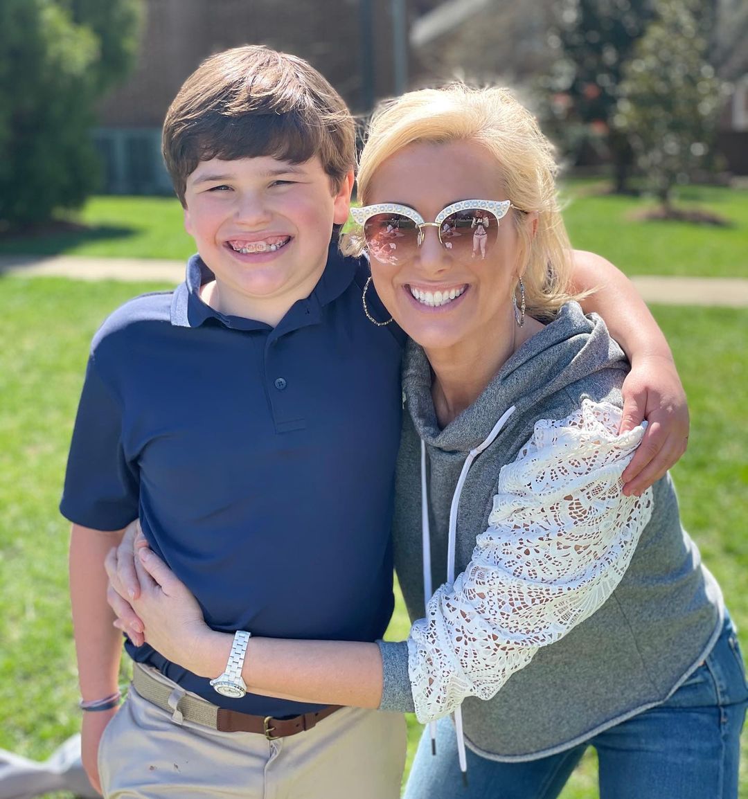 School picnic! What a fun time being able to hang outside at school!