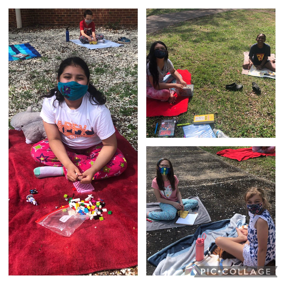 mrsgressick's tweet photo. We ended our quarter relaxing in the sun with the flower petals and it was perfection ☀️🌸 #hellospringbreak https://t.co/D6SCsSL3U4