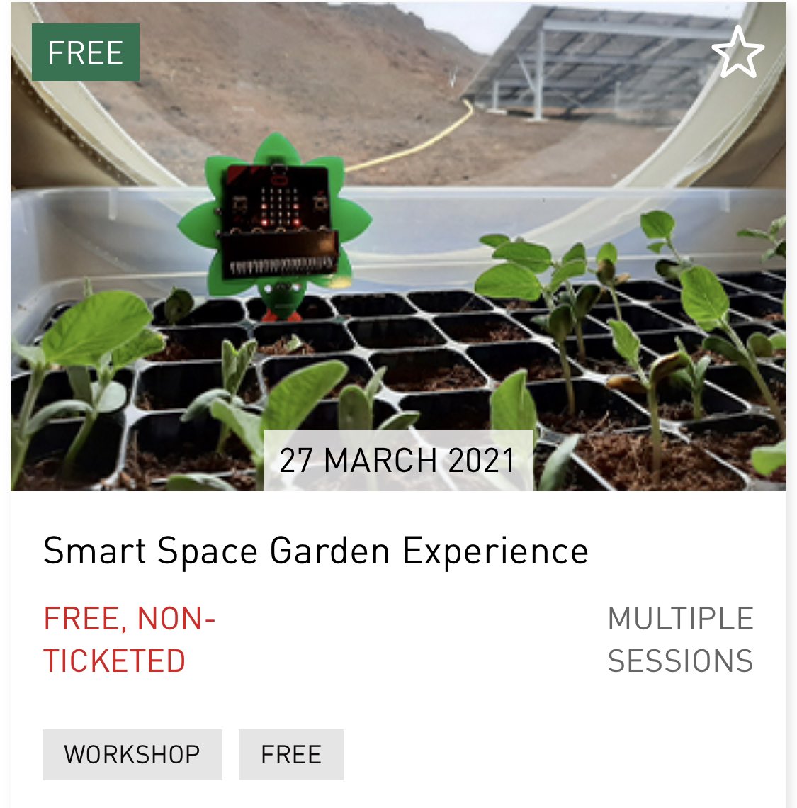 jnxyz's tweet photo. My classroom today for @stempunksau ‘SMART SPACE GARDENS 🪴 🚀🌌 workshop is at World Science Festival @WSFBrisbane
https://t.co/2qO6G3arrq
#stempunks #SpaceEducation #stem #steam #spacegarden #science #edtech #microbit https://t.co/Fdi2NQ2skR