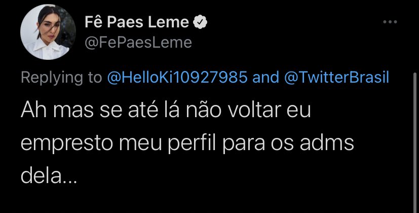 whycosima's tweet photo. FAMOSOS QUE ESTÃO APOIANDO A JULIETTE 

TWITTER VERIFICA JULIETTE | #bbb21 https://t.co/dUaW6eb5G4