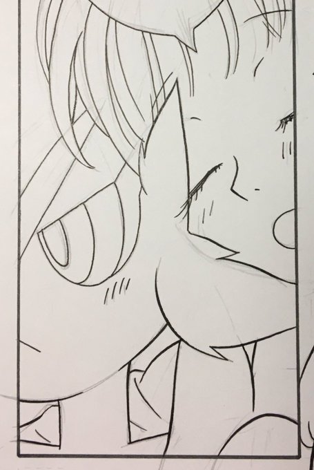 順調にのろのろペン入れしてます🖋
前の読んでくださってる方には補足なしでも結構意味がちゃんと伝わってるので今回も詳細は省く察しろスタイルです 